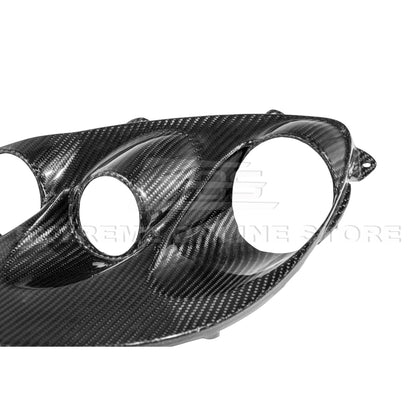 2005 - 13 Corvette C6 Replacement Dry Carbon Fiber Headlights Housing