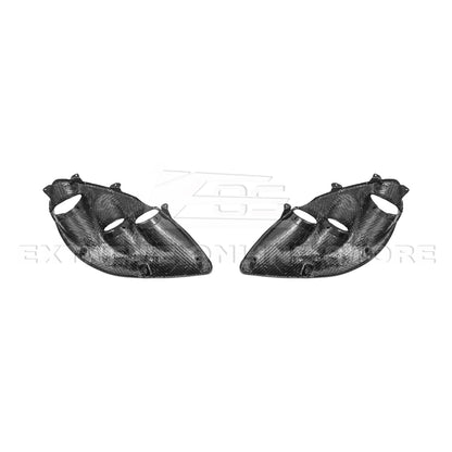 2005 - 13 Corvette C6 Replacement Dry Carbon Fiber Headlights Housing