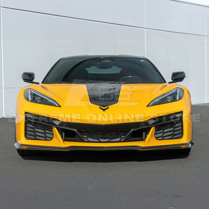 Corvette C8 Z06 Z07 Extended Carbon Fiber Front Lip Splitter