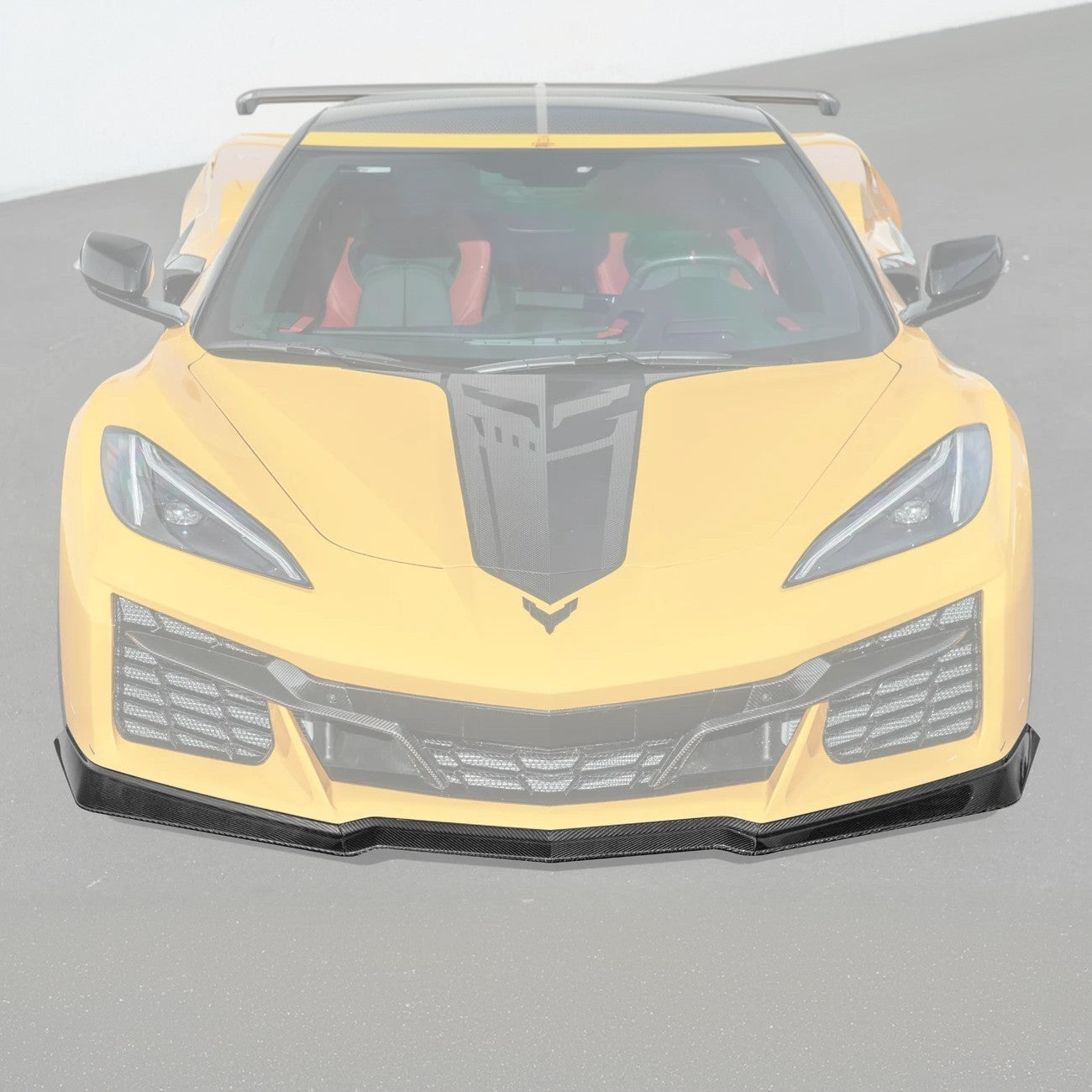 Corvette C8 Z06 Z07 Extended Carbon Fiber Front Lip Splitter