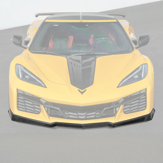 Corvette C8 Z06 Z07 Extended Carbon Fiber Front Lip Splitter