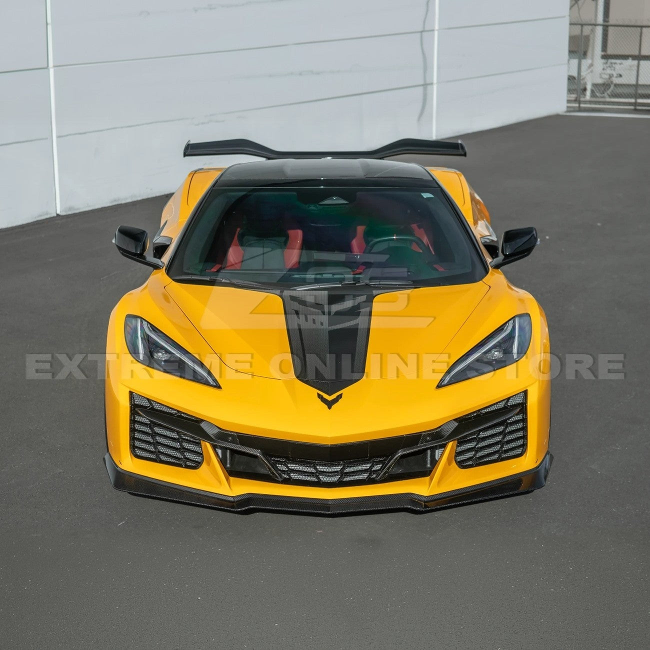 Corvette C8 Z06 Z07 Extended Carbon Fiber Front Lip Splitter