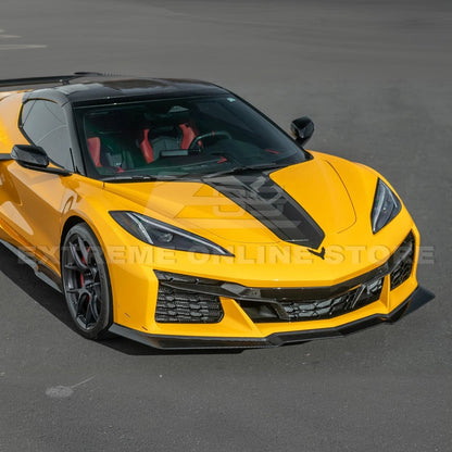 Corvette C8 Z06 Z07 Extended Carbon Fiber Front Lip Splitter