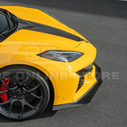 Corvette C8 Z06 Z07 Extended Carbon Fiber Front Lip Splitter