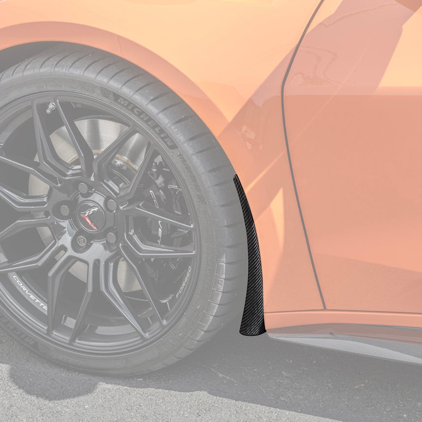 C8 Corvette Z06/E-Ray/ZR1 XL Extended Front / Rear Rock Splash Guards