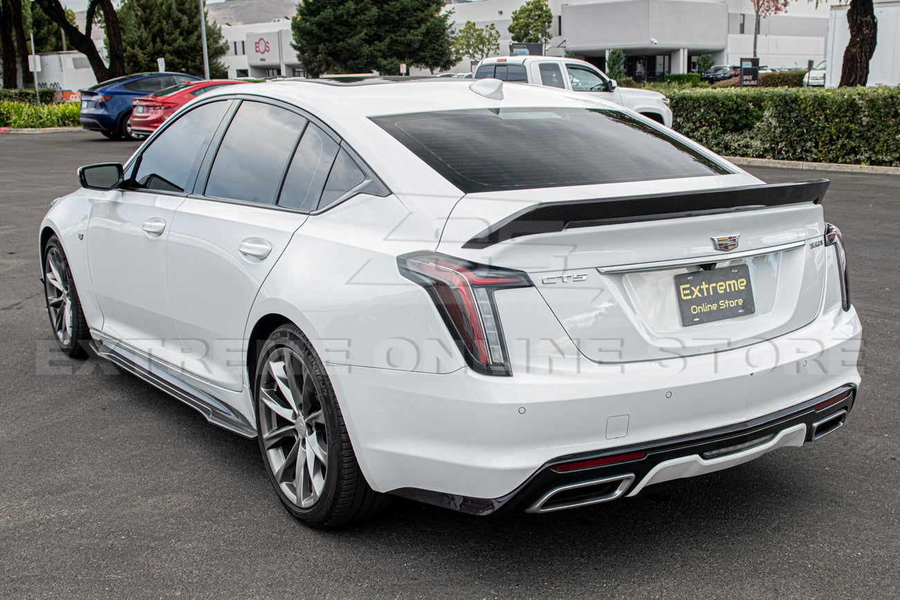 2020 - 24 Cadillac CT5-V Blackwing Style Carbon Fiber Aero Kit