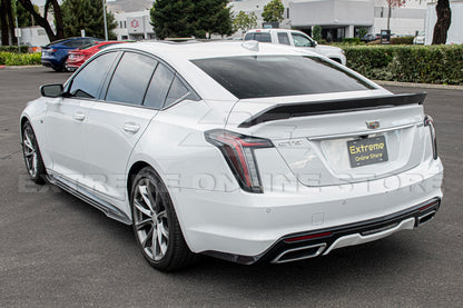 2020 - 24 Cadillac CT5-V Blackwing Style Carbon Fiber Aero Kit