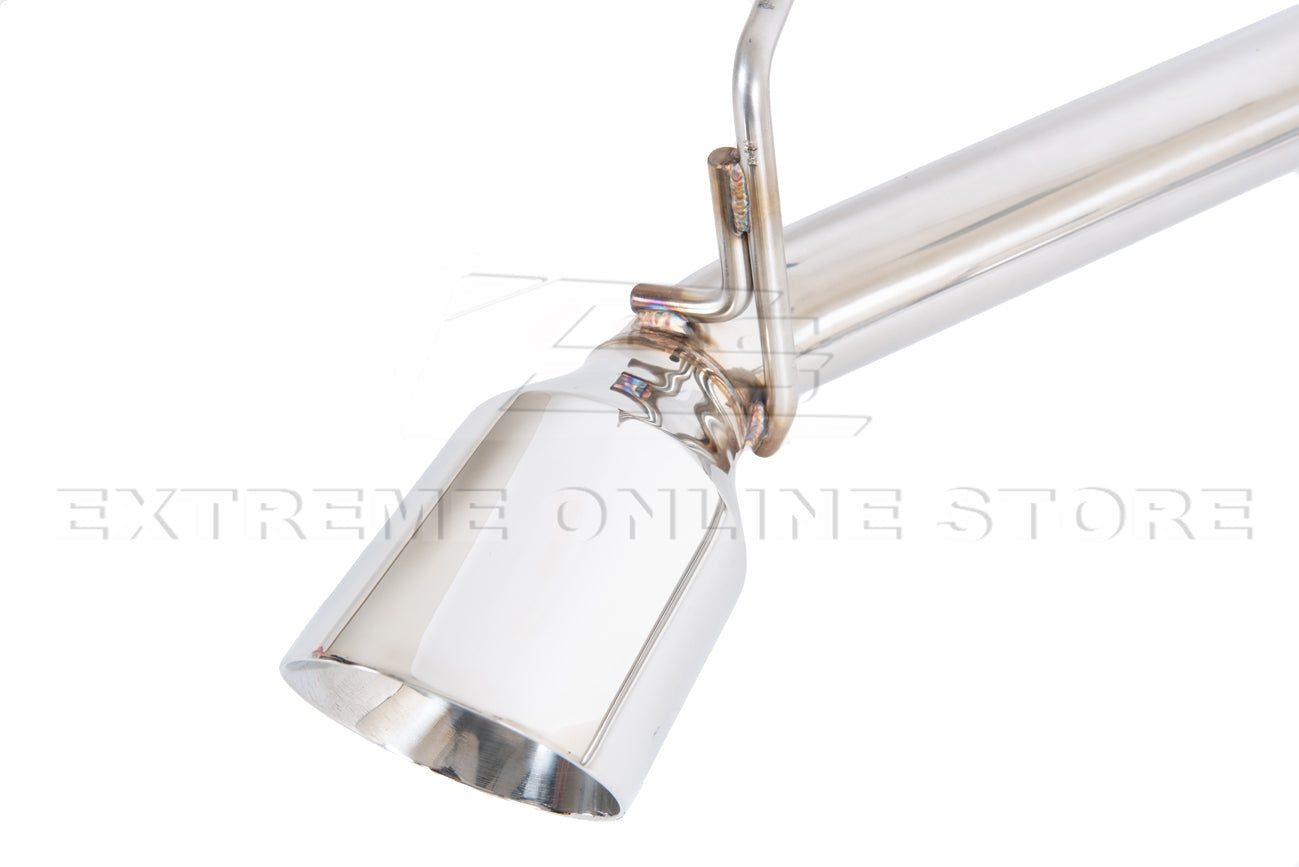 2009 - 21 Nissan 370Z Z34 Muffler Delete Axle Back 4.5" Dual Tips Exhaust