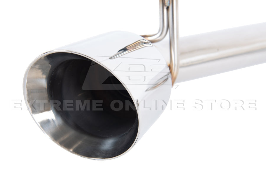 2009 - 21 Nissan 370Z Z34 Muffler Delete Axle Back 4.5" Dual Tips Exhaust