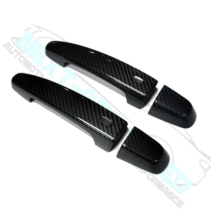 2016 - 24 Camaro Real Carbon Fiber Exterior Door Handle Covers