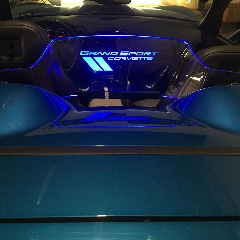 2005 - 13 C6 Corvette Convertible Rear Add on Wind Deflector | WindRestrictor®