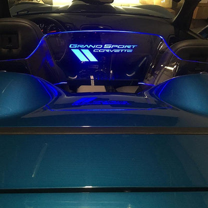 2005 - 13 C6 Corvette Convertible Rear Add on Wind Deflector | WindRestrictor®