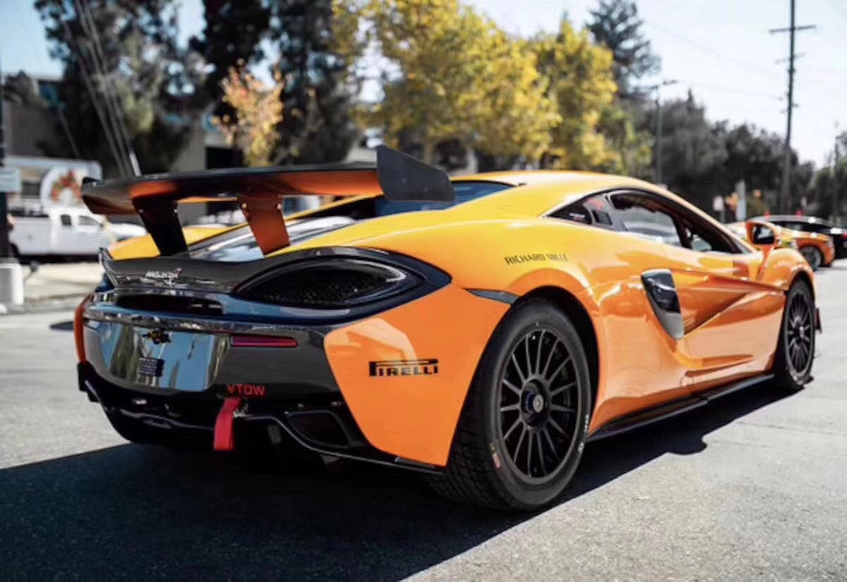 McLaren XT Carbon Fiber High Wing Spoiler | 2015+ 570S 570GT 540C