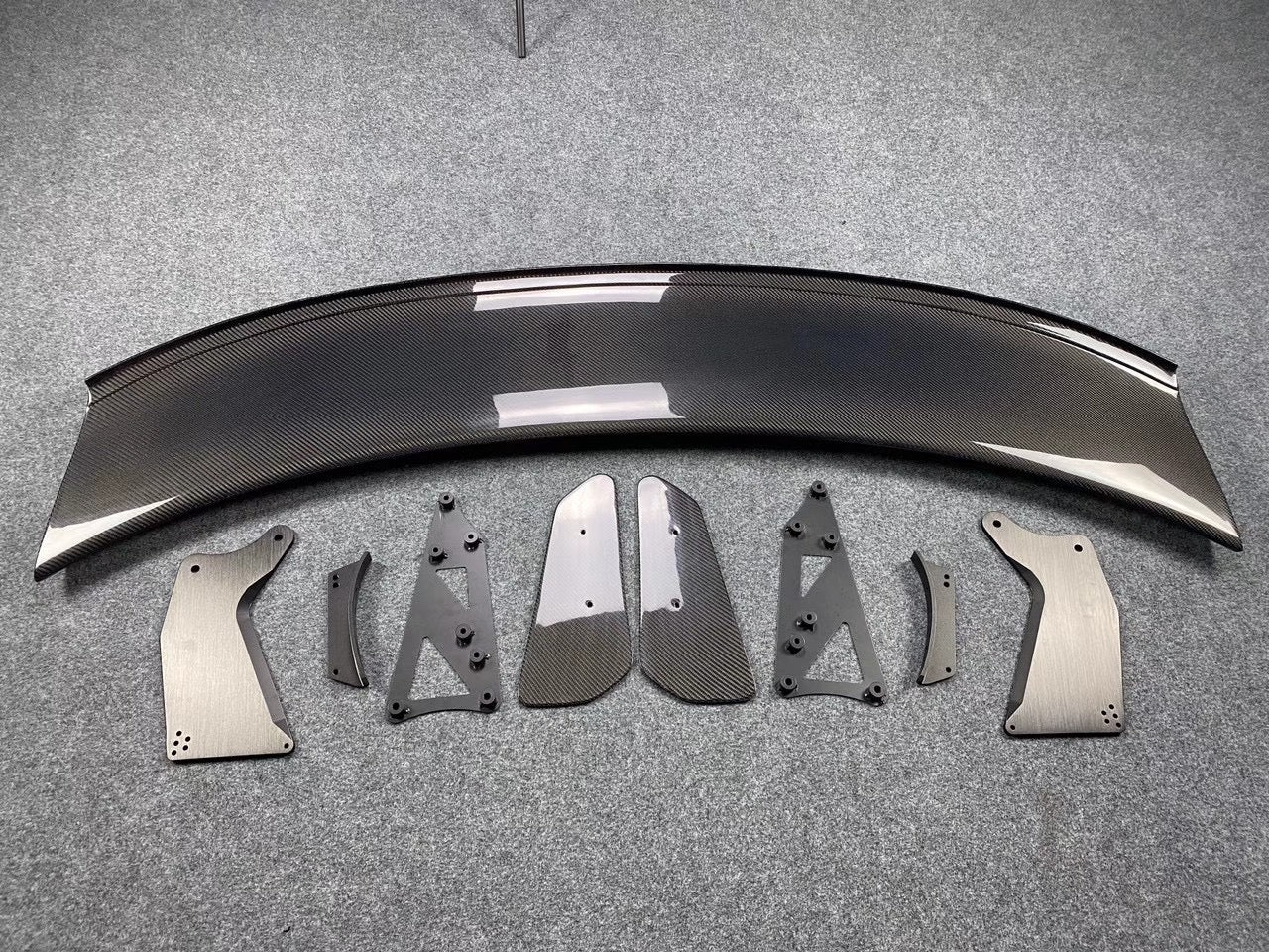 McLaren XT Carbon Fiber High Wing Spoiler | 2015+ 570S 570GT 540C
