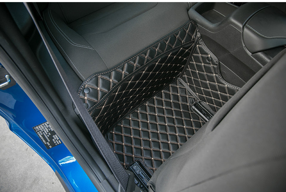2016 - 24 Camaro Diamond Stitch Interior Floor Mats