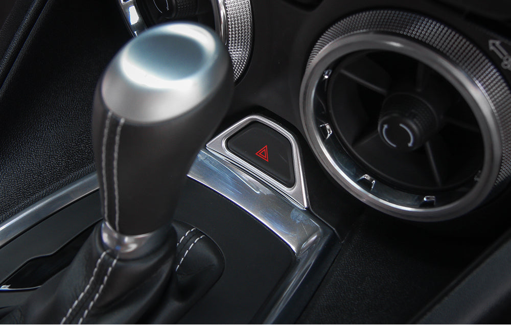 2016 - 24 Camaro ABS Colored/Carbon Fiber Emergency Button Trim Cover