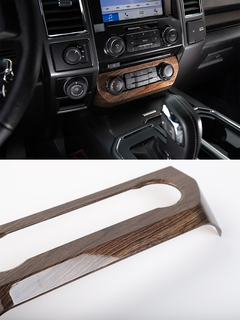 2016 - 24 Ford F-150 Climate Control Frame Cover (5 Finishes)