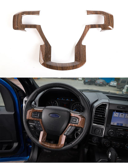 2016 - 24 Ford F-150 Steering Wheel Frame Cover (5 Finishes)