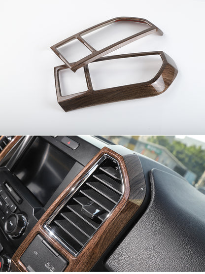 2016 - 24 Ford F-150 Center Dash Vent Trim Covers (5 Finishes)