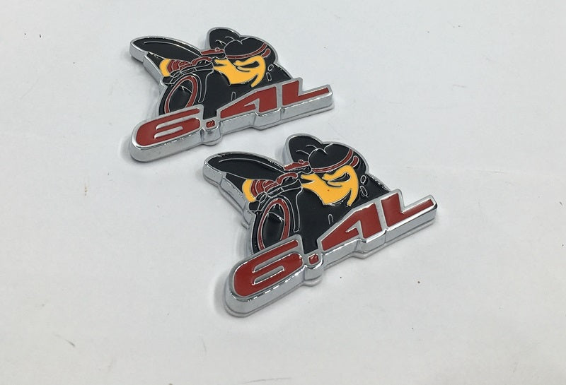 2015 - 24 Dodge Charger/Challenger 6.4L Scat Pack Super Bee Badges (2)