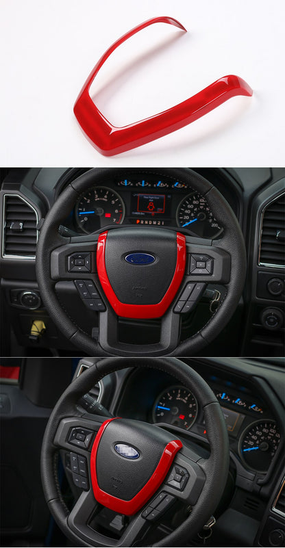 2016 - 24 Ford F-150 Steering Wheel Trim (5 Finishes)