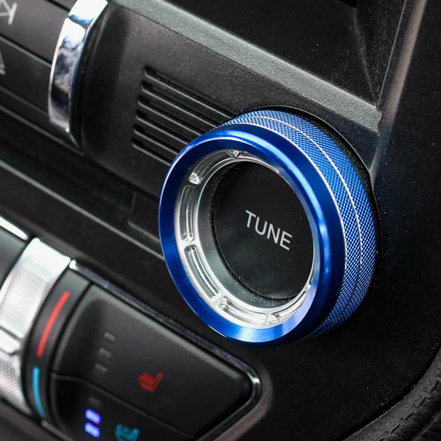 2015 - 23 Mustang Colored Aluminum Interior Knobs Trim Cover Kit