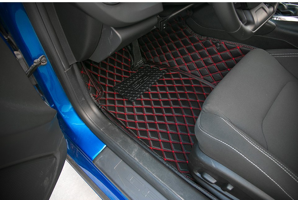 2016 - 24 Camaro Diamond Stitch Interior Floor Mats