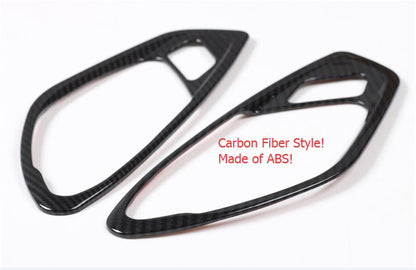 2016 - 24 Camaro Carbon Fiber Interior Door Handle Trim
