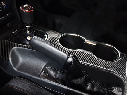 2015 - 23 Mustang Carbon Fiber Center Console Overlay Cover
