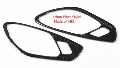 2016 - 24 Camaro Carbon Fiber Interior Door Handle Trim