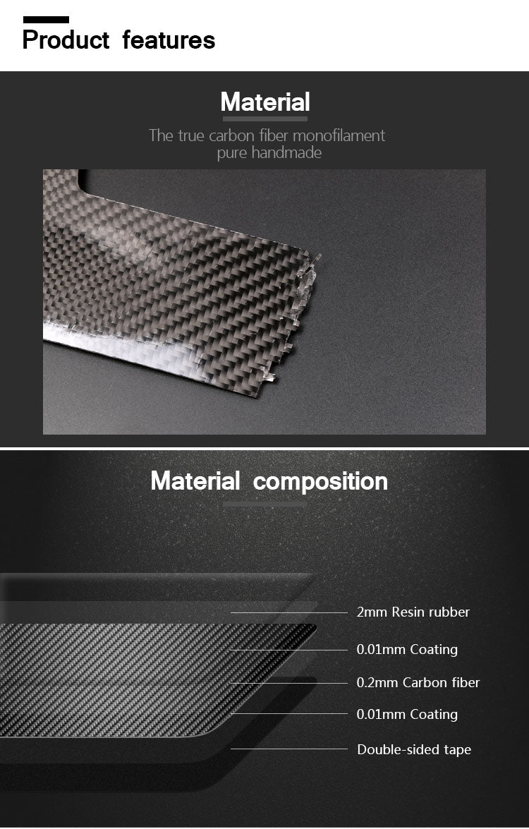 2015 - 24 Mustang Real Soft Carbon Fiber Radio Trim Cover