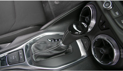2016 - 24 Camaro Carbon Fiber/Colored Shifter Cap Cover (4 Colors)