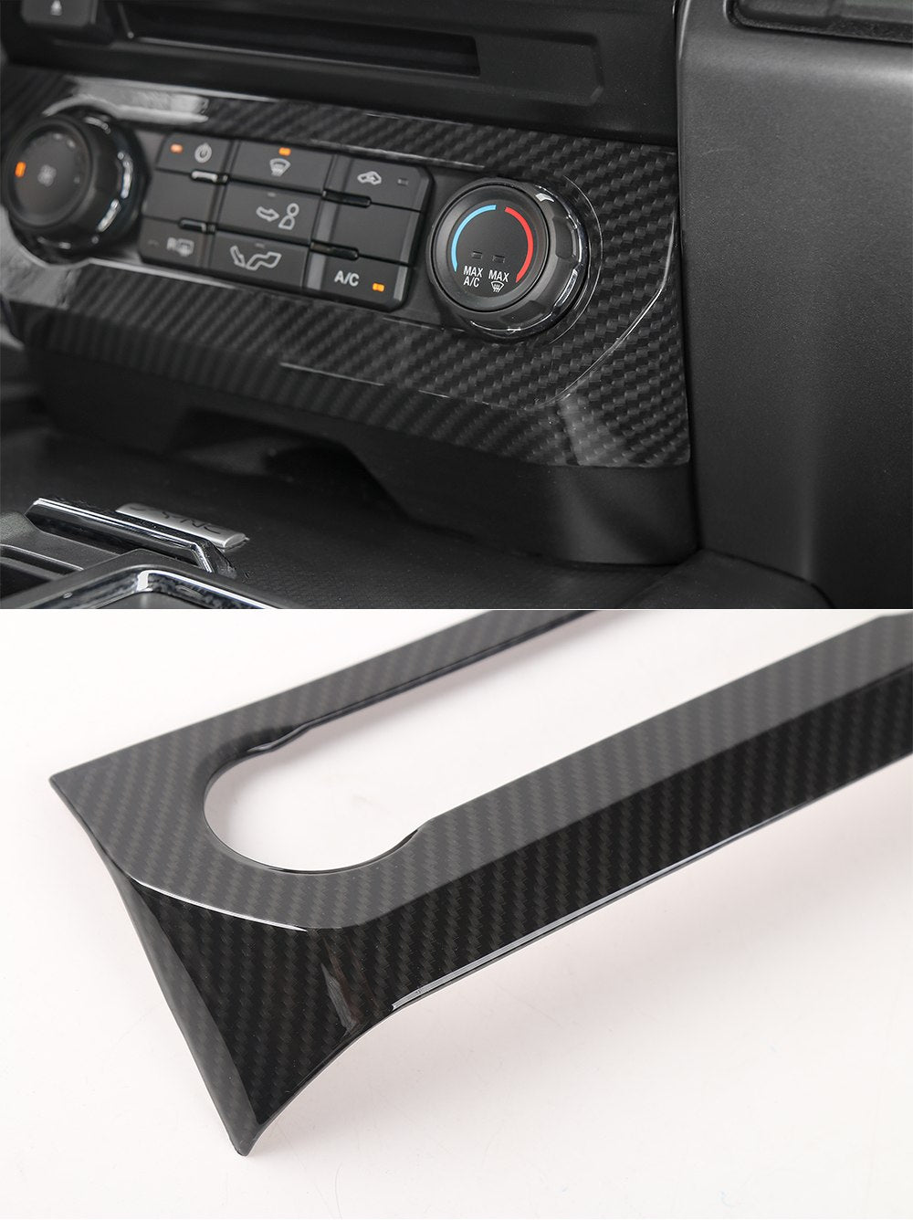 2016 - 24 Ford F-150 Climate Control Frame Cover (5 Finishes)
