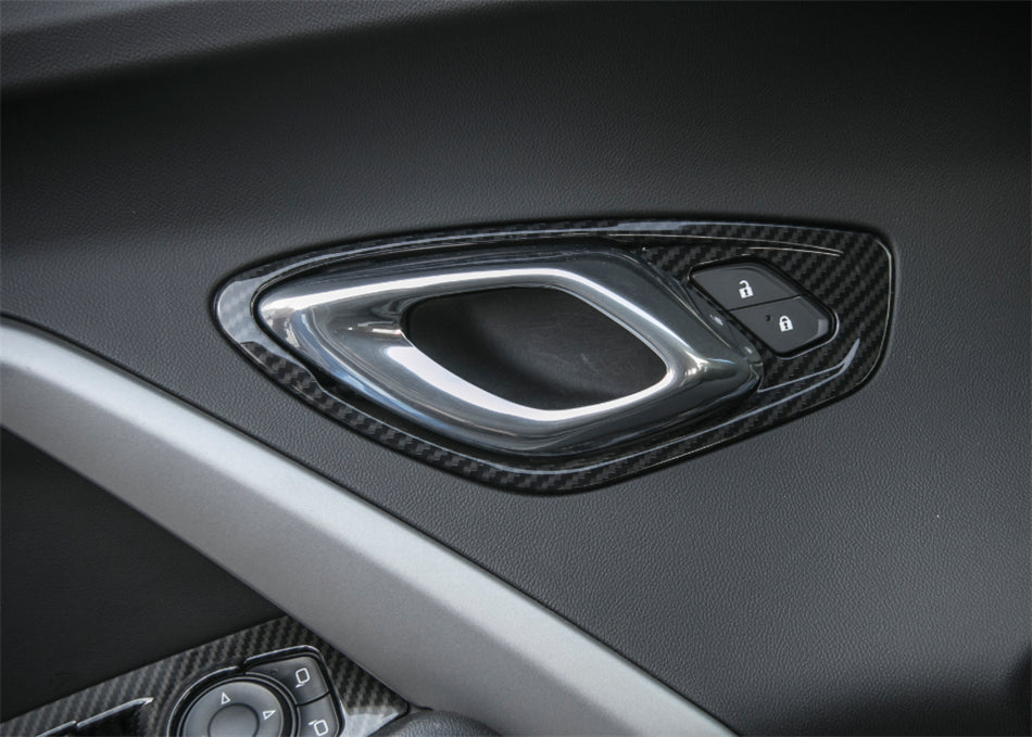 2016 - 24 Camaro Hydro-Dipped Carbon Fiber Interior Trim Kit