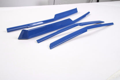 2016 - 18 Camaro LT/RS Colored Front Grille Trim Inserts ABS | Red/Blue/Chrome