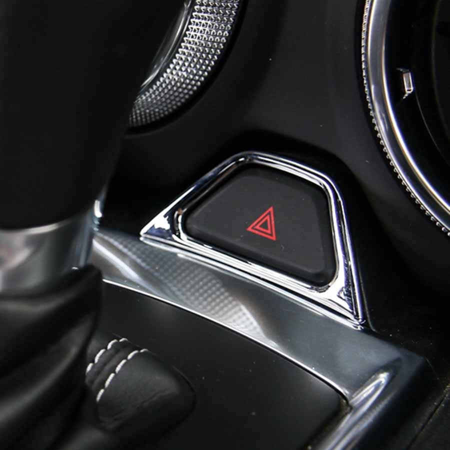 2016 - 24 Camaro ABS Colored/Carbon Fiber Emergency Button Trim Cover