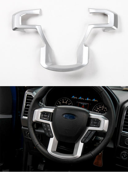 2016 - 24 Ford F-150 Steering Wheel Frame Cover (5 Finishes)
