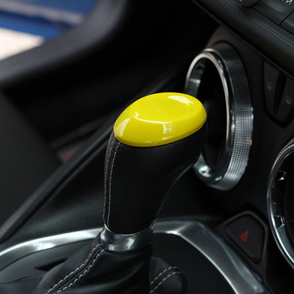 2016 - 24 Camaro Carbon Fiber/Colored Shifter Cap Cover (4 Colors)