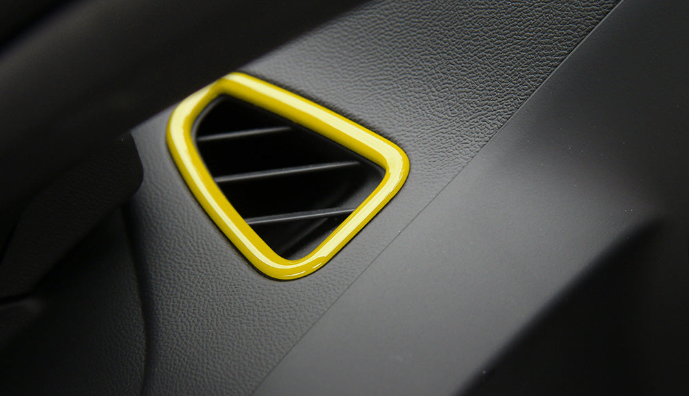2016 - 24 Camaro Yellow Interior Trim Kit