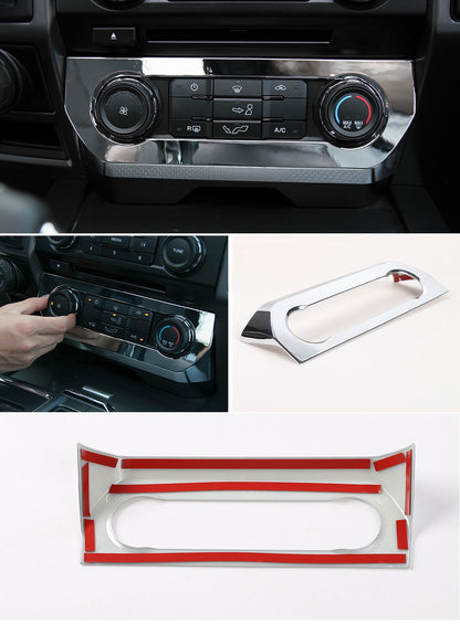 2016 - 24 Ford F-150 Climate Control Frame Cover (5 Finishes)
