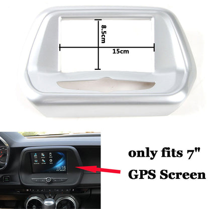 2016 - 24 Camaro Radio Screen Trim Cover | Carbon Fiber / Colored