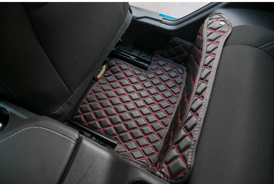 2016 - 24 Camaro Diamond Stitch Interior Floor Mats