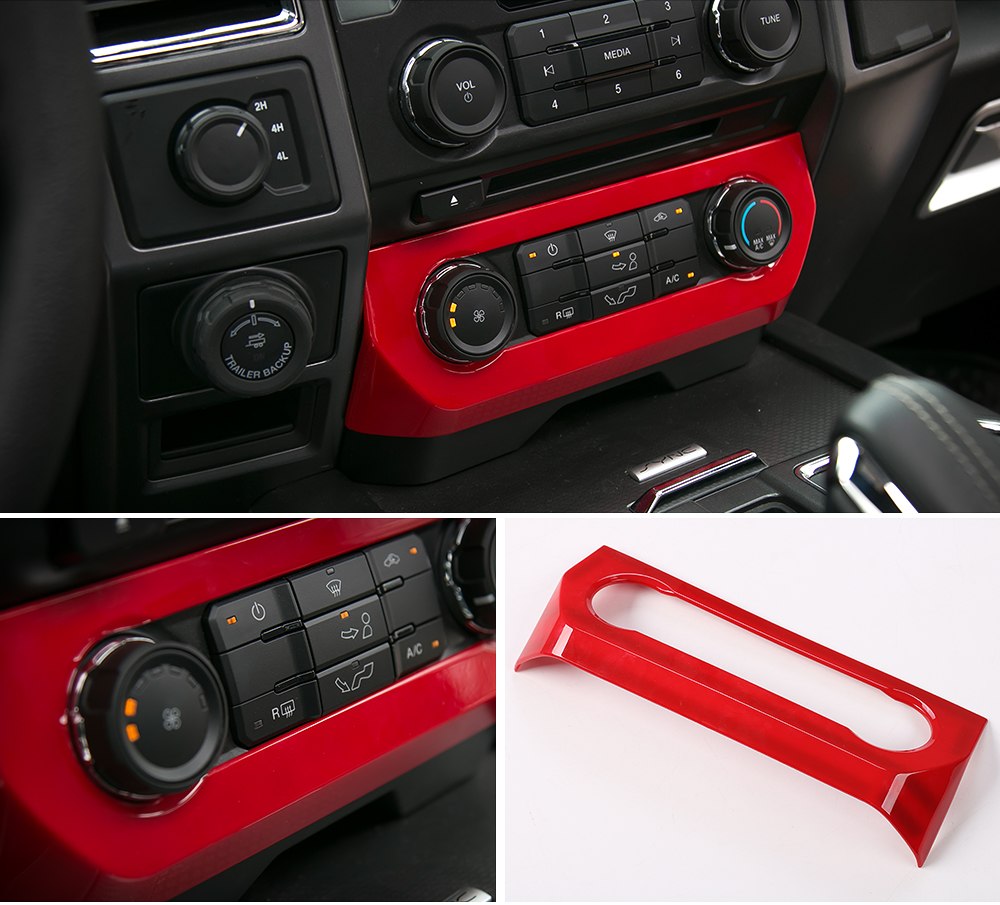 2016 - 24 Ford F-150 Climate Control Frame Cover (5 Finishes)