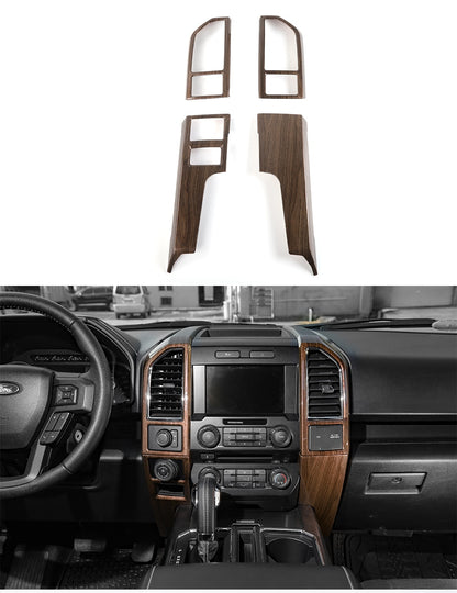 2016 - 24 Ford F-150 Center Dash Vent Trim Covers (5 Finishes)