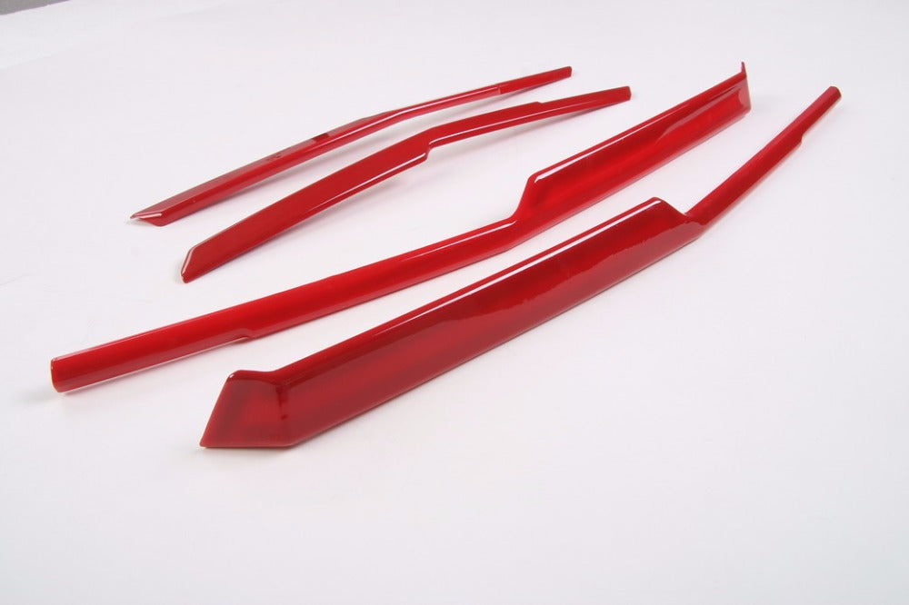 2016 - 18 Camaro LT/RS Colored Front Grille Trim Inserts ABS | Red/Blue/Chrome