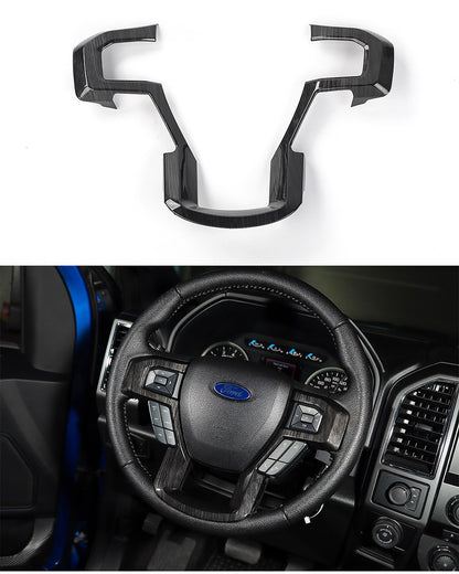 2016 - 24 Ford F-150 Steering Wheel Frame Cover (5 Finishes)