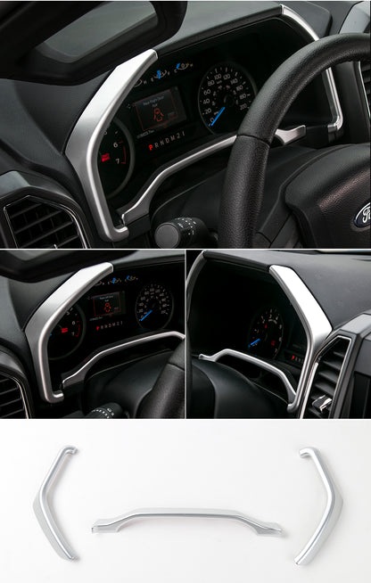 2016 - 24 Ford F-150 Dash Instrumental Panel Trim (5 Finishes)