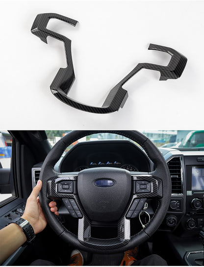2016 - 24 Ford F-150 Steering Wheel Frame Cover (5 Finishes)