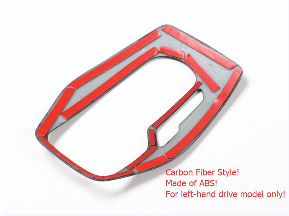 2016 - 24 Camaro Carbon Fiber Gear Shift Box Panel Insert Cover