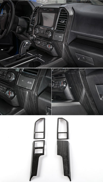 2016 - 24 Ford F-150 Center Dash Vent Trim Covers (5 Finishes)